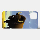 Buffalo Fields iPhone 13 Pro Slim Fit Case, Glossy Case-Mate iPhone Hülle (Rückseite (Horizontal))