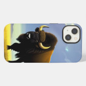 Buffalo Fields iPhone 13 Pro Slim Fit Case, Glossy Hülle (Rückseite (Horizontal))