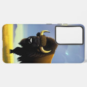 Buffalo Fields iPhone 13 Pro Slim Fit Case, Glossy Samsung Galaxy Hülle (Linke Seite)