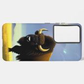 Buffalo Fields iPhone 13 Pro Slim Fit Case, Glossy Samsung Galaxy Hülle (Rückseite (Horizontal))
