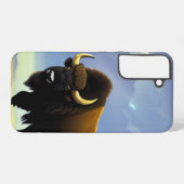 Buffalo Fields iPhone 13 Pro Slim Fit Case, Glossy Samsung Galaxy Hülle (Rückseite (Horizontal))