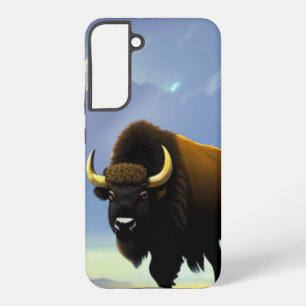 Buffalo Fields iPhone 13 Pro Slim Fit Hülle, Glänz Samsung Galaxy Hülle