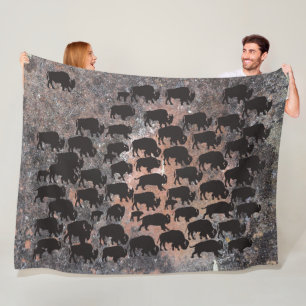 Buffalo Fleecedecke