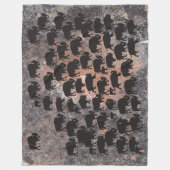 Buffalo Fleecedecke (Vorderseite)