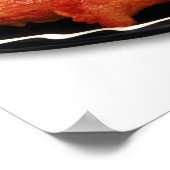 Buffalo-Flügel mit blauem Käse Poster (Ecke)