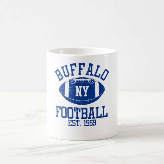 Buffalo Football Fan Geschenk Präsentation Idee Kaffeetasse (Mittel)