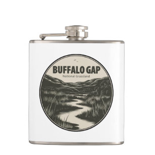 Buffalo Gap National Grassland Bach Flachmann