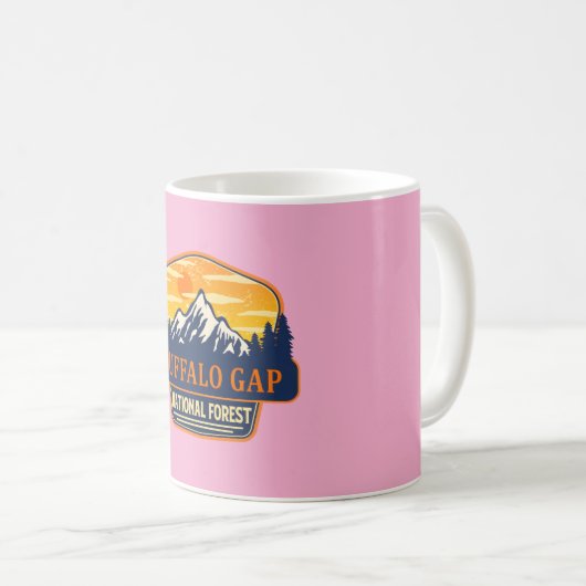 Buffalo Gap National Grassland � Geheimnisse des W Kaffeetasse (VorderseiteRechts)
