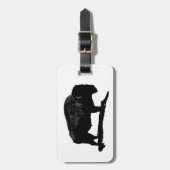 Buffalo Gepäcktag Gepäckanhänger (Vorderseite vertikal)