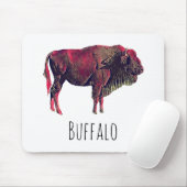 Buffalo-Geschenk Mousepad (Mit Mouse)