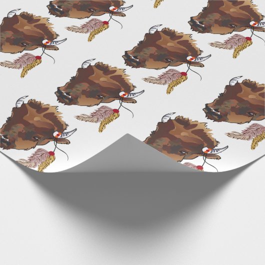 Buffalo Geschenkpapier (Ecke)