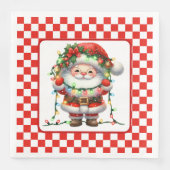 Buffalo Gnome Christmas Serviette (Vorderseite)