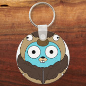 Buffalo Gopher Schlüsselanhänger (Vorderseite)