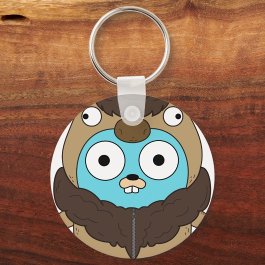 Buffalo Gopher Schlüsselanhänger (Vorderseite)