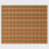 Buffalo Halloween Pattern Geschenkpapier (Flach)