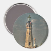 Buffalo Harbor Lighthouse Magnet (Vorderseite/Rückseite)