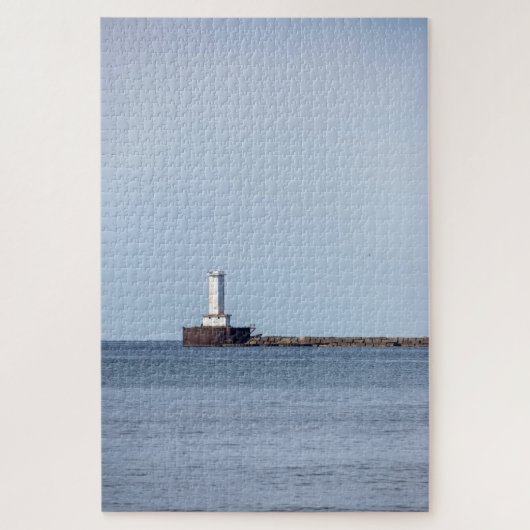 Buffalo Harbor Lighthouse Puzzle (Vertikal)