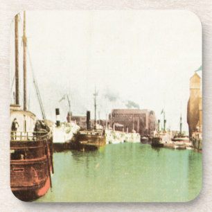 Buffalo Harbor Vintage Getränkeuntersetzer