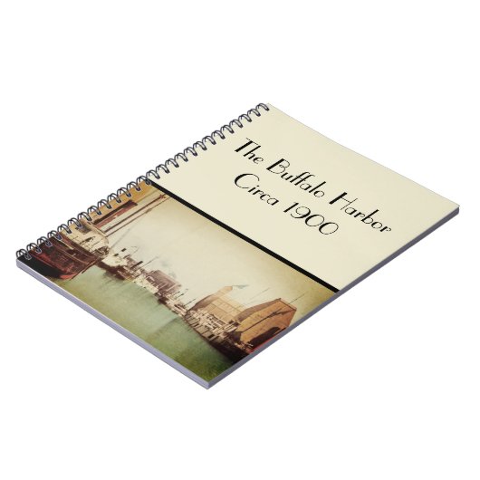Buffalo Harbour Vintag-Notebook Notizblock (Linke Seite)