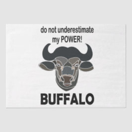 Buffalo Head Bison Animal Buffalo Seidenpapier