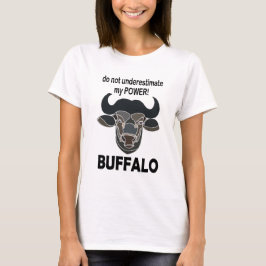 Buffalo Head Bison Animal Buffalo T-Shirt
