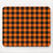 Buffalo Herbst orange und schwarz Mousepad (Vorne)