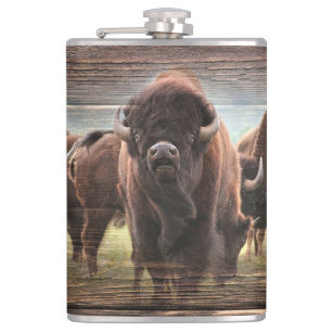 Buffalo Herd Flachmann