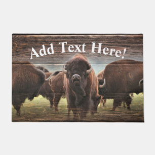 Buffalo Herd Fußmatte