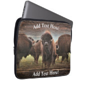 Buffalo Herd Laptopschutzhülle (Vorne Rechts)