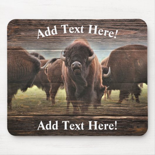 Buffalo Herd Mousepad (Vorne)
