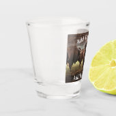 Buffalo Herd Schnapsglas (Links)