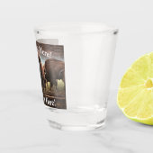 Buffalo Herd Schnapsglas (Rechts)