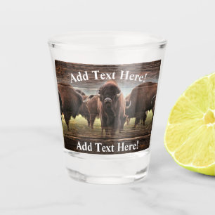 Buffalo Herd Schnapsglas