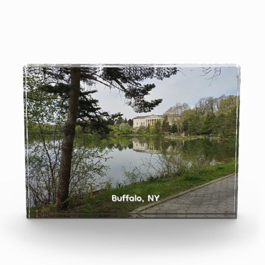 Buffalo History Museum Reflexionen Fotoblock (Vorderseite)