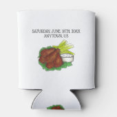 Buffalo Hot Chicken Wings Wing Eating Wettbewerb Dosenkühler (Rückseite)