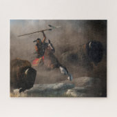 Buffalo Hunt Puzzle (Horizontal)