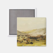 Buffalo Hunt, Surround, c.1832 Magnet (Vorderseite/Rückseite)