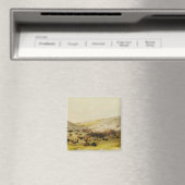 Buffalo Hunt, Surround, c.1832 Magnet (In Situ (Geschirrspüler))