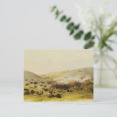 Buffalo Hunt, Surround, c.1832 Postkarte (Stehend Vorderseite)