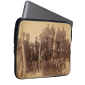 Buffalo Kämpfer der US-Schwarzkavalie Laptopschutzhülle (Vorne Rechts)