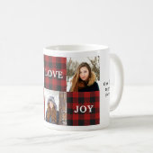 Buffalo Kariert 3 Foto und Meldung Kaffeetasse (VorderseiteRechts)