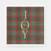 Buffalo Kariert 3 Fotos Weihnachten Serviette (Vorderseite)