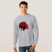 Buffalo Kariert Bison Shirt (Vorne ganz)