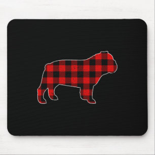 Buffalo Kariert Bulldog Mousepad