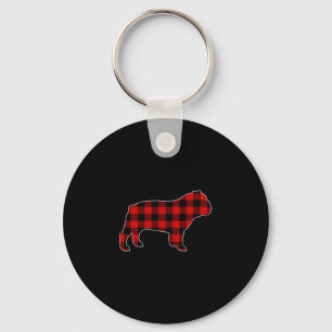 Buffalo Kariert Bulldog Schlüsselanhänger