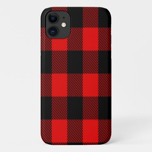 Buffalo Kariert Case-Mate iPhone Hülle (Rückseite)