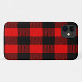 Buffalo Kariert Case-Mate iPhone Hülle (Rückseite (Horizontal))
