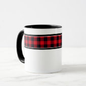 Buffalo Kariert Coffee Tasse (Vorderseite Links)