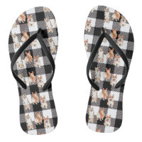 Buffalo Kariert Corgi Dog Wasserfarbe