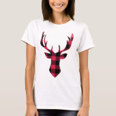 Buffalo Kariert Deer T-Shirt (Vorderseite)